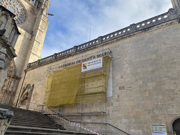 Fachada del Sarmental de la Catedral de Burgos