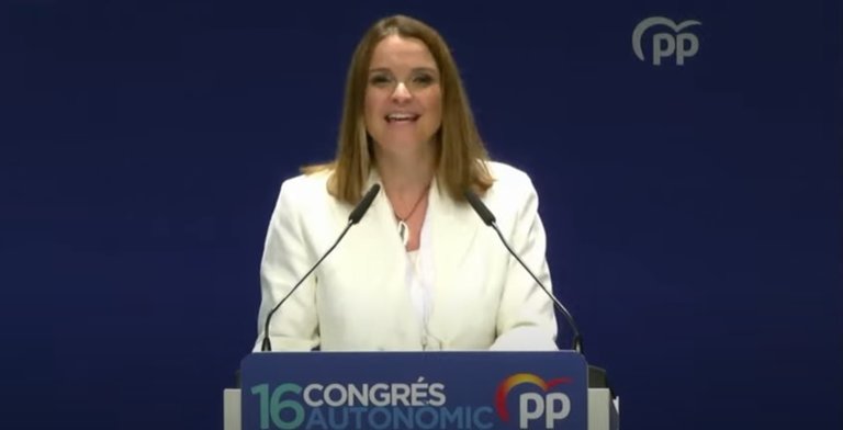 La candidata a presidenta del PP Baleares, Marga Prohens.
