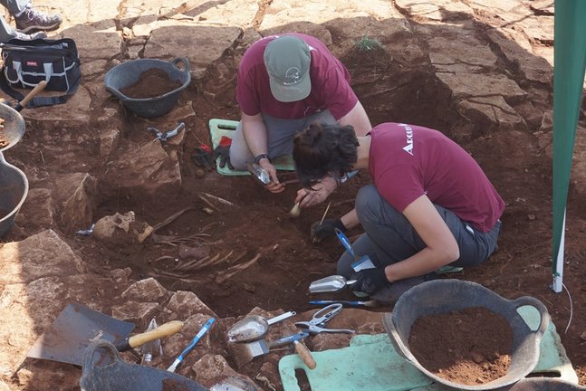 Excavaciones en Vilafranca