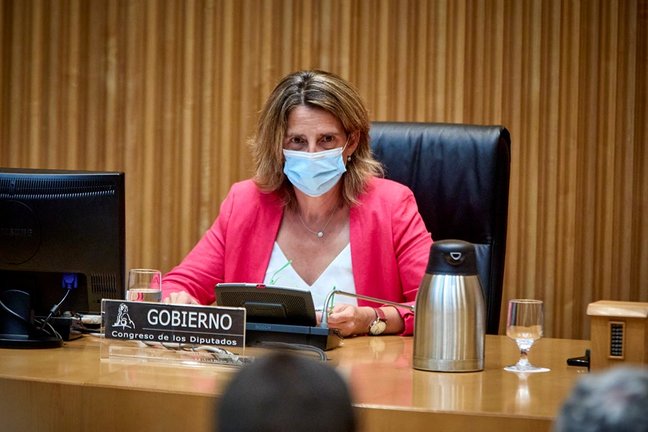 La ministra de Transición Ecológica y Reto Demográfico, Teresa Ribera 