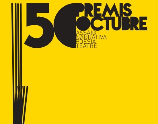 Imagen promocional de la 50 edición de los Premis Octubre