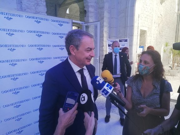 Zapatero en Alicante, en Casa Mediterráneo