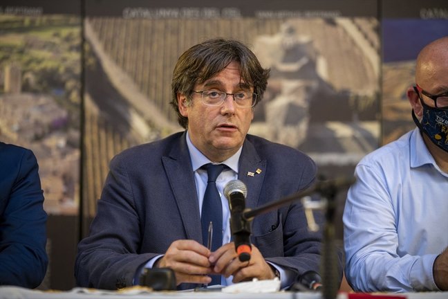 El expresidente de la Generalitat Carles Puigdemont. /EP