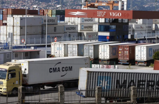 El puerto de Vigo, en una imagen de archivo. EFE/Salvador Sas