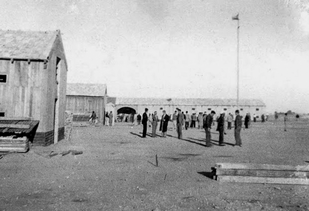 Vista de la colonia penitenciaria de Formentera captada en 1940 o principios de 1941. EFE/ Andreu Manresa