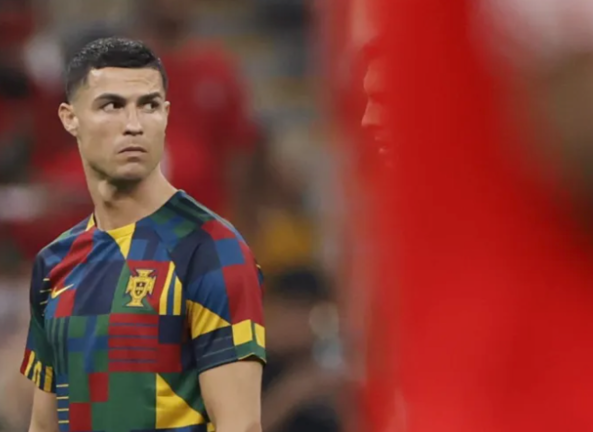 Cristiano Ronaldo durante el Mundial de Qatar 2022. EFE / Esteban Biba / archivo