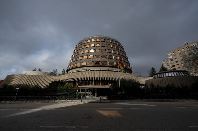 El exterior del Tribunal Constitucional en Madrid. E.P. / Alberto Ortega