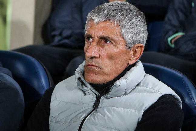 El entrenador del Villarreal, Quique Setién. / AFP7