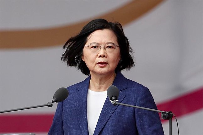 La presidenta de Taiwán, Tsai Ing-wen, en una imagen de archivo. EFE / RITCHIE B. TONGO