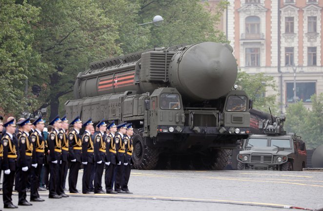Misil nuclear estratégico RS-24 Yars ruso. / Yuri Kochetkov