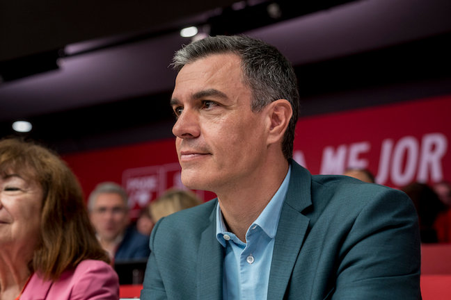 El secretario general del PSOE y presidente del Gobierno, Pedro Sánchez. A. Pérez Meca / Europa Press.