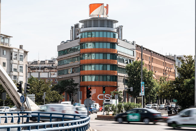 Vista general de la sede de Ciudadanos en la calle Alcalá. / Diego Radamés