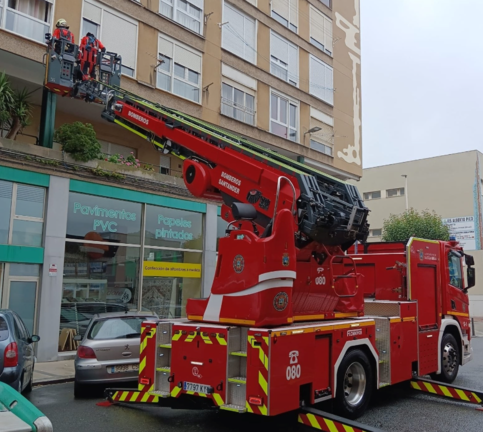 Los bomberos de Santander. / BS