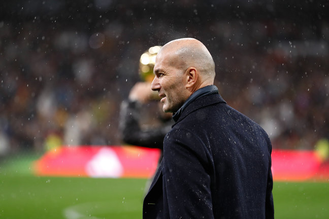 El exjugador y exentrenador del Real Madrid Zinedine Zidane. /  AFP7