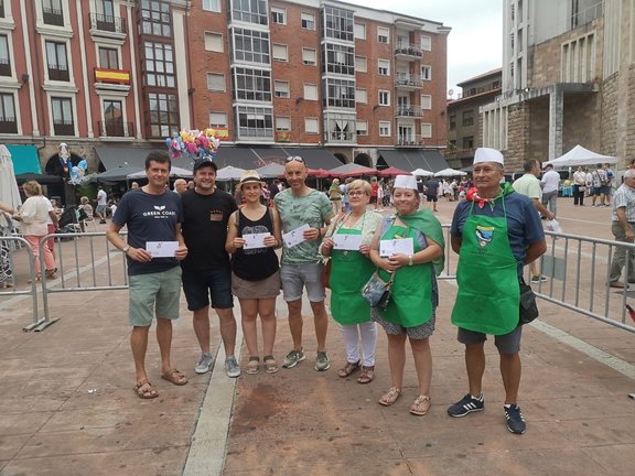 Ganadores del Concurso de Tortillas de La Patrona, en Torrelavega. / Alerta