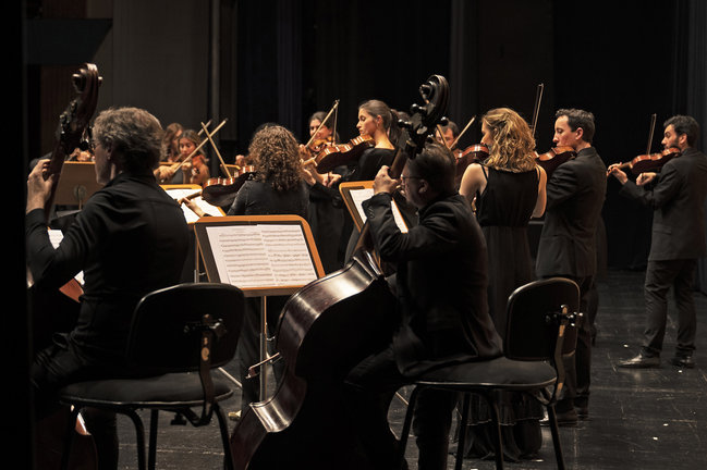 La Orquesta Sinfónica del Cantábrico. / Pedro Puente Hoyos