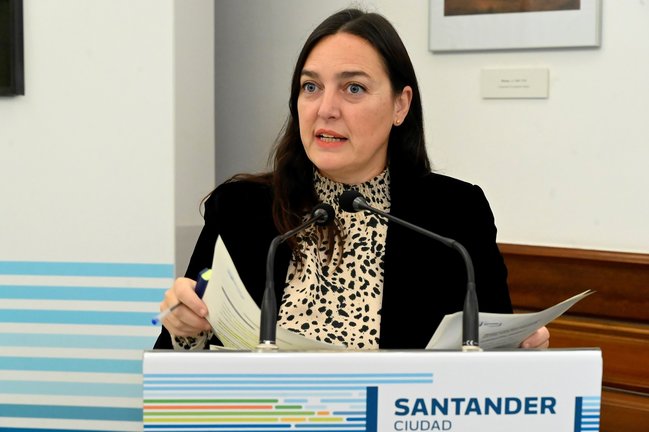 La concejala de Cultura, Educación y Juventud de Santander, Noemí Méndez. / Alerta