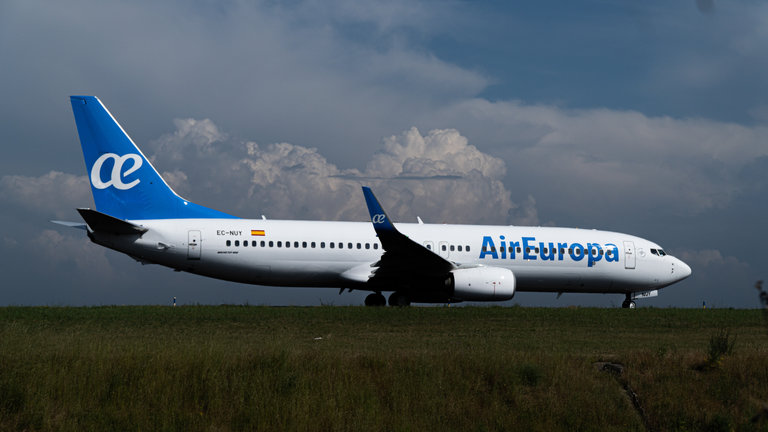 Un avión de la compañía Air Europa. / Gustavo de la Paz