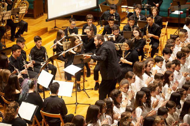 Concierto de Navidad del Conservatorio Ataulfo Argenta. / aee