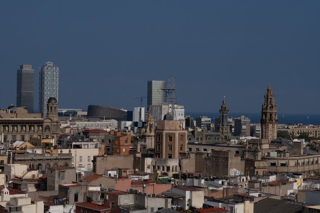 Vista panorámica de Barcelona. EP / David Zorrakino