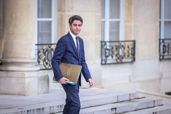 El nuevo primer ministro francés, Gabril Attal. EP / Luc Nobout