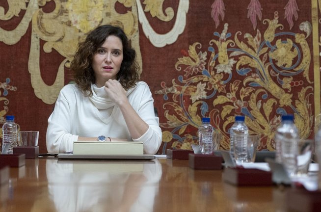 La presidenta de la Comunidad de Madrid, Isabel Díaz Ayuso. EP / Alberto Ortega