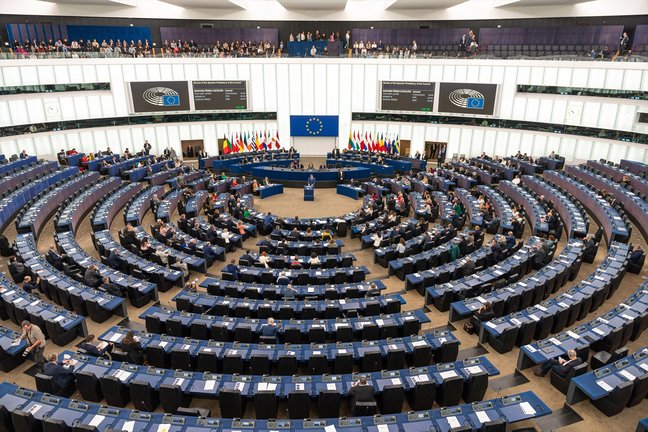 Vista del Parlamento Europeo. EP / Álex Flores