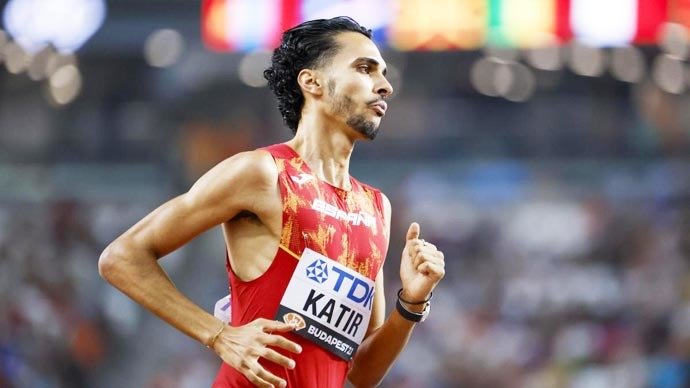 El atleta español Mohamed Katir. / aee