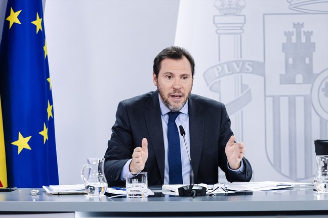 El ministro de Transportes y Movilidad Sostenible, Óscar Puente. EP / Carlos Luján