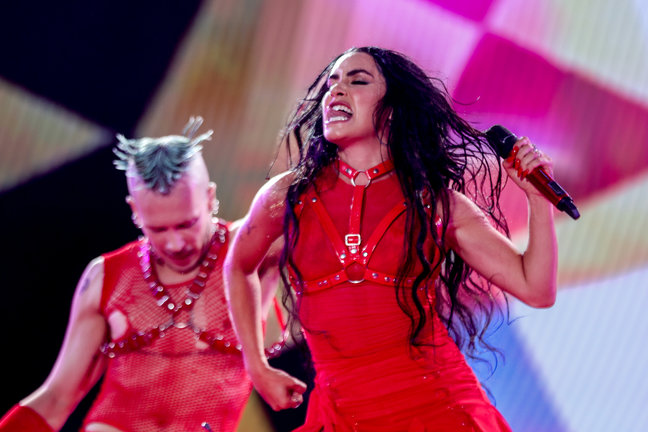 La cantante Lali Espósito actúa durante el festival del Coca Cola Music Experience 2023. / Ricardo Rubio