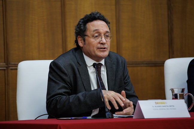 El fiscal general del Estado, Álvaro García Ortiz. EP / Alejandro Martínez Vélez / Archivo