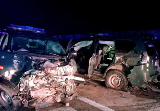El accidente, en el que han muerto seis personas, ha tenido lugar en la autovía AP-4. CANAL SUR