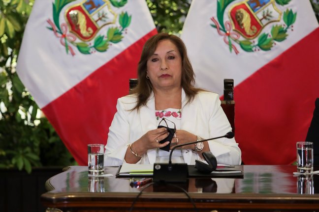 La presidenta de Perú, Dina Boluarte. EP / Archivo