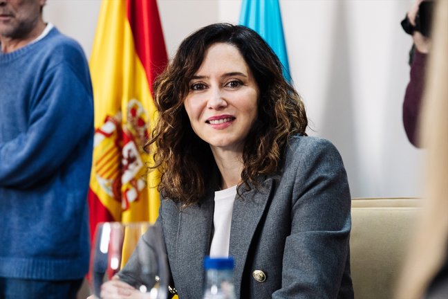 La presidenta de la Comunidad de Madrid, Isabel Díaz Ayuso. Carlos Luján / Archivo