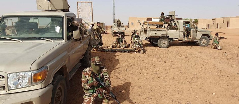 Algunas tropas italianas entrenan a las locales en Níger. / Ministerio de Defensa de Italia