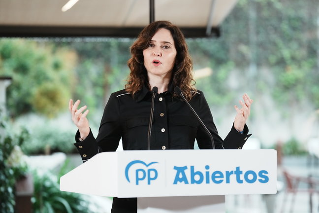 La presidenta de Madrid. Isabel Díaz Ayuso. / Alerta
