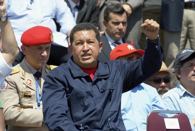 El expresidente de Venezuela, el fallecido, Hugo Chávez. Francisco Arias / Archivo