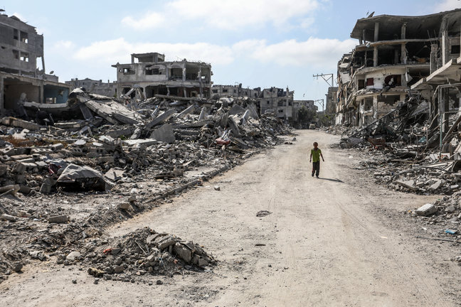 Hamás acepta la propuesta de Egipto para un alto el fuego temporal en Gaza. / Abed Rahim Khatib