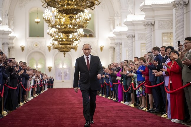 El presidente ruso, Vladimir Putin. Cao Yang