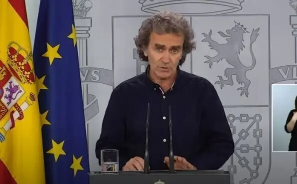 Fernando Sim&oacute;n, director del Centro de Coordinaci&oacute;n de Alertas y Emergencias Sanitarias del Ministerio de Sanidad.
