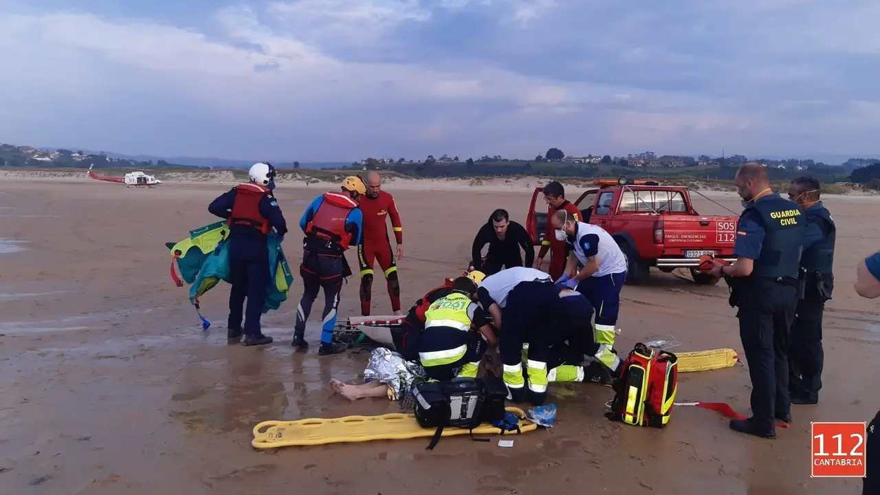 rescate en Oyambre