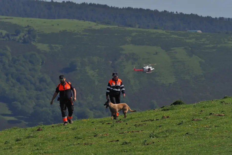 B&uacute;squeda joven desaparercido en Campoo.