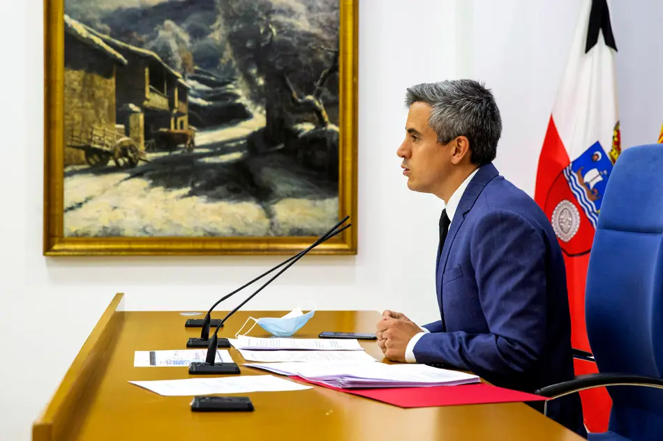 El vicepresidente c&aacute;ntabro y consejero de Cultura, Pablo Zuloaga.