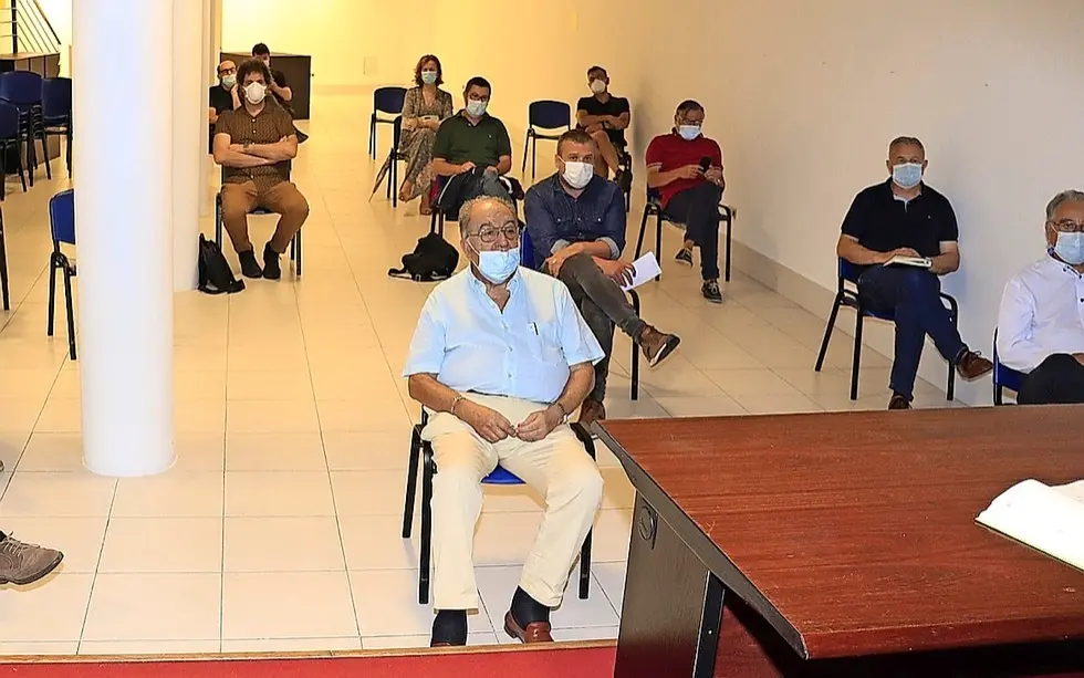 Imagen de la reuni&oacute;n del sector cultural de la ciudad. / ALERTA