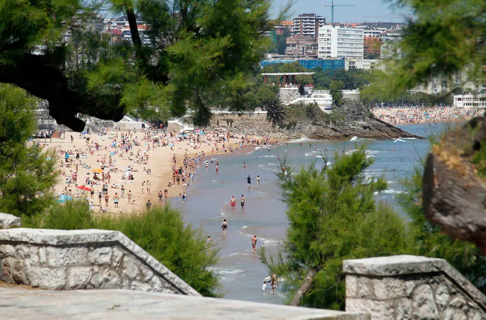 Vista de la playa de El Camello en Santander, Cantabria. / J. Ram&oacute;n