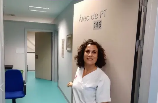 F&aacute;tima, matrona del Hospital Marqu&eacute;s de Valdecilla.