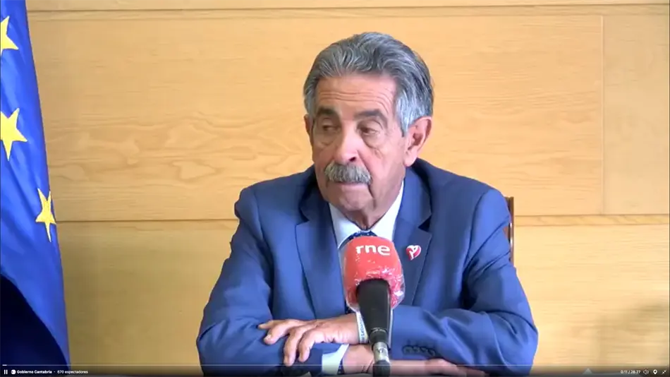 El presidente c&aacute;ntabro Miguel &Aacute;ngel Revilla. / ALERTA