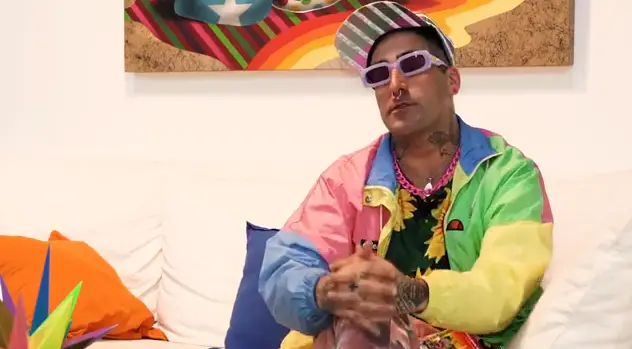 El art&iacute;sta urbano Okuda San Miguel.
