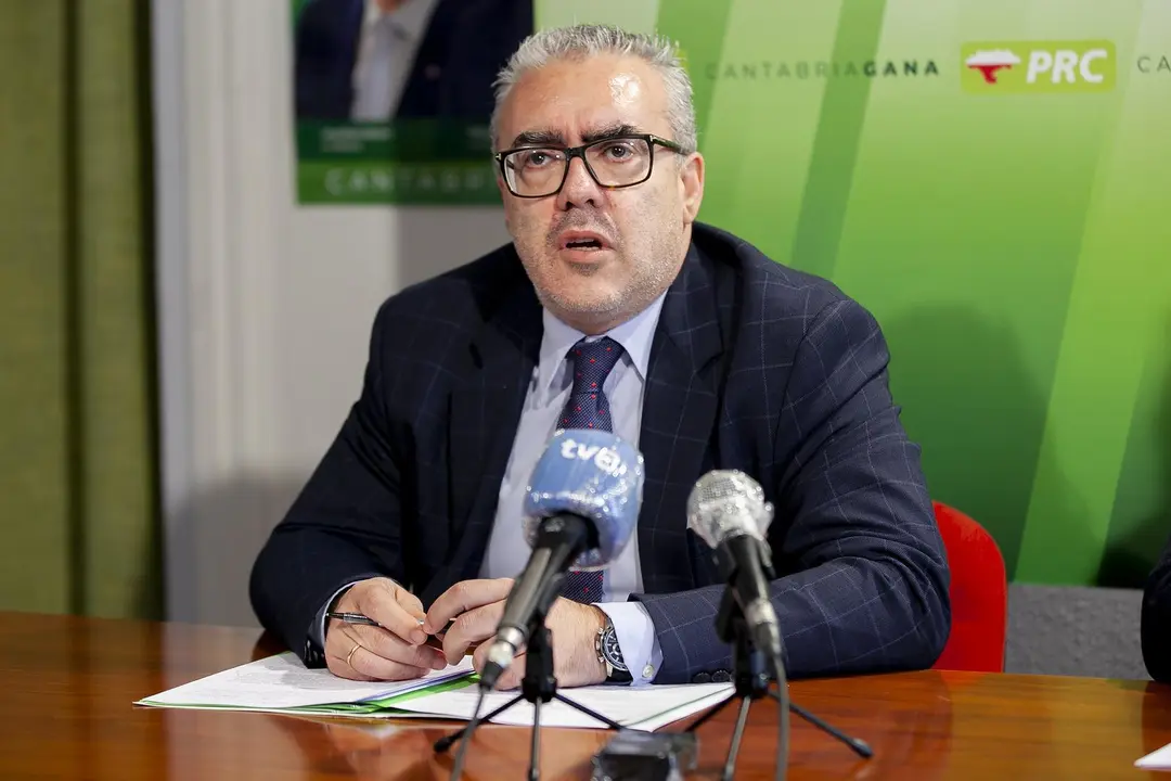 El portavoz Pedro Hernando. / PRC