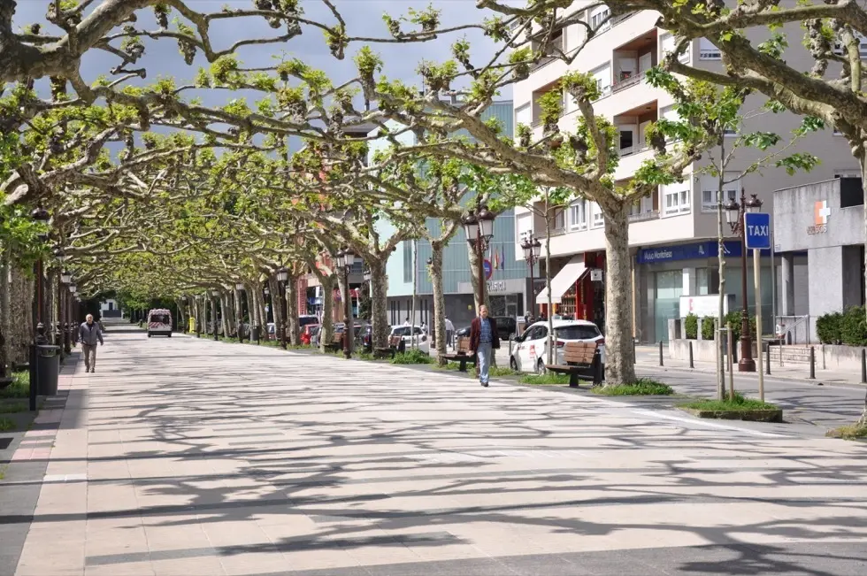 Avenida Espa&ntilde;a en Torrelavega. / S.D.